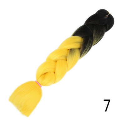 

Jumbo Ombre Braids Braiding Hair Extension 24inch 100gPack Purple Pink Blonde Wigs For Women Synthetic Crochet Hair Extensions