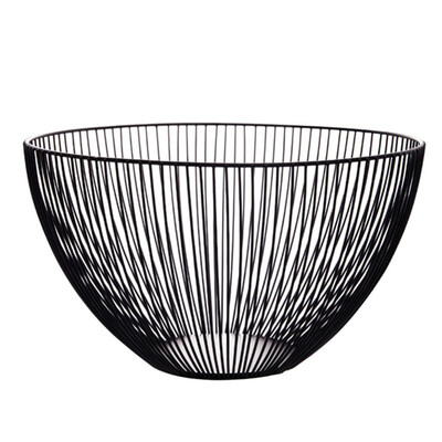

UpperX Creative Fruit Tray Drain Basket Household Iron Fruit Bowl Storage Basket Fruit Basket