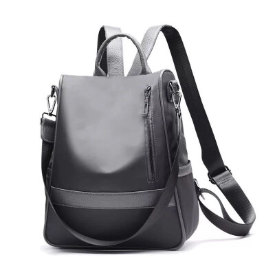 

SMOOZA Luxury Designer Women Backpack Large Capacity Ladies Oxford Backpack Fashion Double Zipper School Bags For Teenager Girls