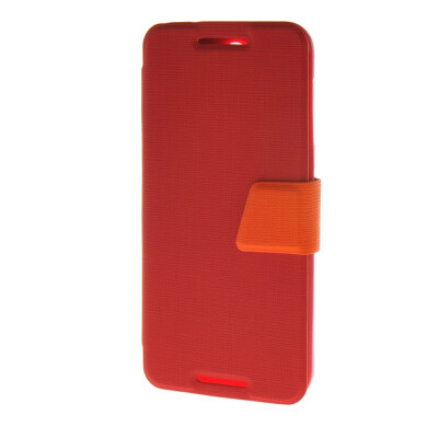 

MOONCASE Ultra Slim Leather Wallet Flip Stand Pouch Case Cover for HTC Desire 620 Red 01