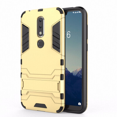 

for Nokia X6 2018 TA-1099 58" WIERSS Shockproof Hard Phone Case for Nokia X6 2018 TA-1099 58" Armor Case Back Cover Fundas