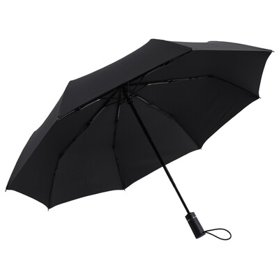 

MAYDU dry automatic 30 umbrella male business folding sunshade umbrella UPF50 M3339 black