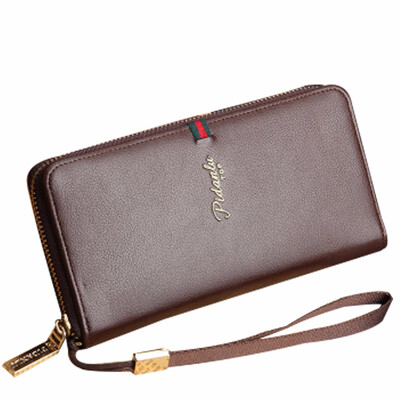 

Men Wallet Long Phone Bag Zipper Large Capacity Handbag