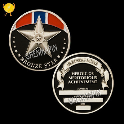 

US air force pentagram medal the army challenges coins military insignia coin collection token