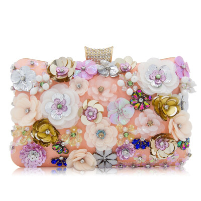 

Milisente Women Flower Evening Clutch Bag Ladies Clutches Bags Female Floral Wedding Purses