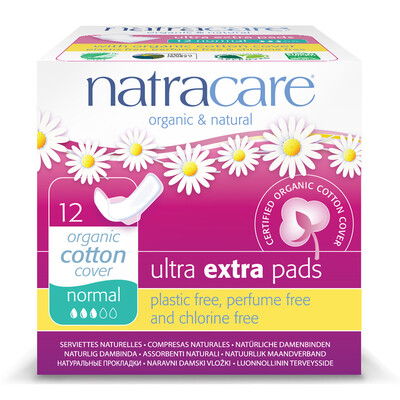 

Naika (Natracare) British natural cotton times the security wing sanitary napkins daily ordinary type 12 220mm