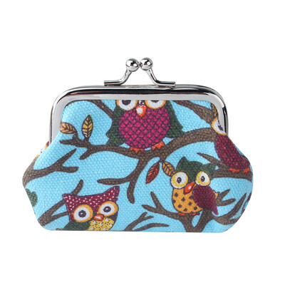 

MyMei Women Girl Owl Bird Animal Coin Money Bag Purse Wallet Case Vogue Handbag Gift