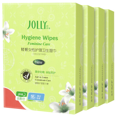 

Jiao Yan female health care wipes 16 (4 boxed