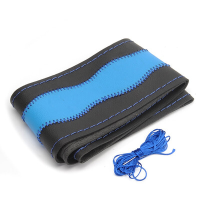 

KAWOSEN Steering Covers DIY Microfiber Leather Car Steering Wheel Cover Handmade Braid Auto Interior Accessories