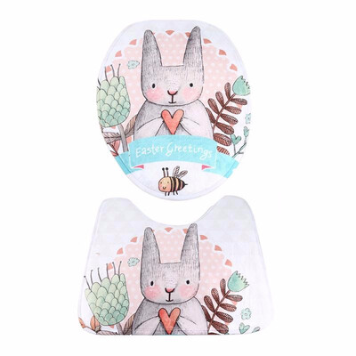 

2 PCS Toilet Seat Decoration Pad