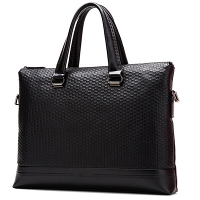 

Пугало (Мексиканский) мода мужчина сумка портфель бизнес случайный первый слой кожи мужские сумки плед шаблон MMD50114M-02 Black