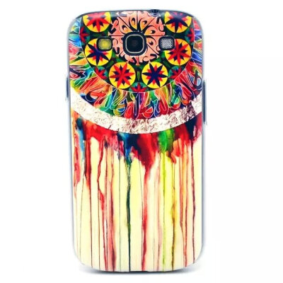 

MITI Samsung Galaxy S3 Colorful Transparent Printing Drawing Phone Cover For Samsung i9300 Fashion Plastic Hard Phone Cases