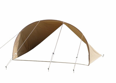 

Waterproof Canvas Arch Awning Shelter with Canvas Bell Tent