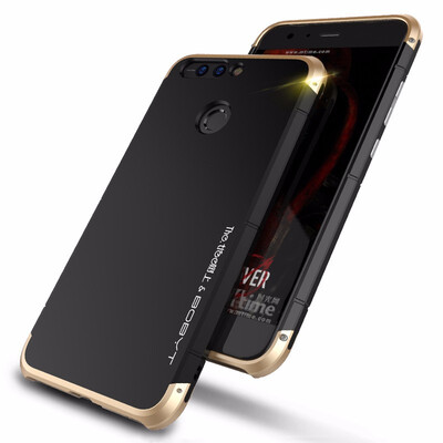 

Goowiiz Phone Case For Huawei Honor 9V9 Luxury 3 in1 Metal PC Hard Hybrid Slim Back Case Full Protection