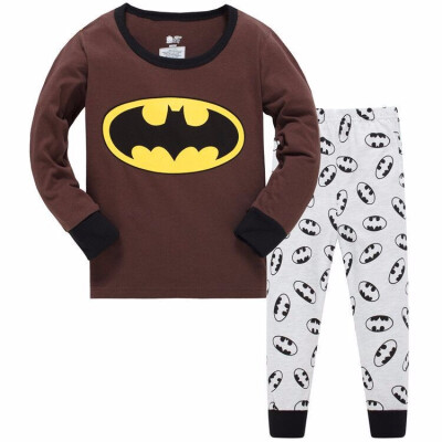 

Boys clothes pajamas set Cartoon dinosa sleepwear Top pants 4 colors pyjamas