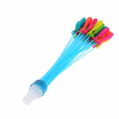 

111pcs Colorful Water Balloons with Rubbers Bands for Party Birthday Latex Water Ball Supplementary Fight Games Sports