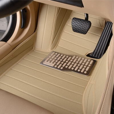 

Myfmat custom foot leather car floor mats for Cadillac CTS CT6 SRX Escalade SLS ATSL XTS XT5 ATS waterproof healthy easy cleaning