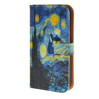 

MOONCASE чехол для Huawei Ascend Y550 Pattern series Leather Flip Wallet Card Slot Stand Back Cover