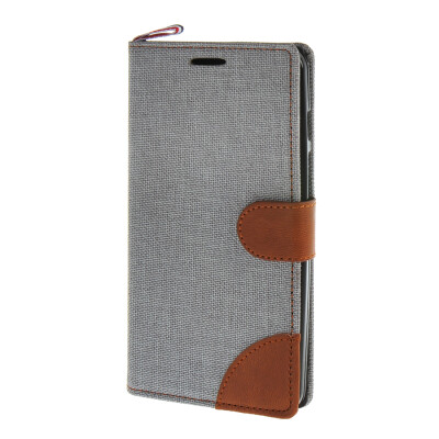 

MOONCASE ASUS Zenfone 5 , Leather Wallet Flip Card Holder Pouch Stand Back ЧЕХОЛ ДЛЯ ASUS Zenfone 5 A501CG Grey