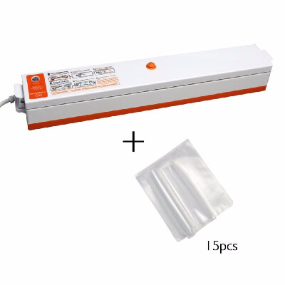 

Automatic Household Food Vacuum Sealer Packaging Machine Including 15pcs Freshness Protection Bags