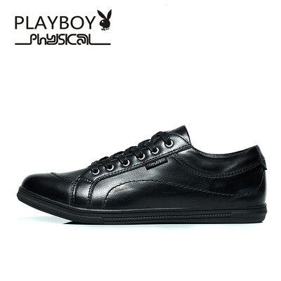 

PLAYBOY brandFor autumn&winterLeisure LeatherWearproof lacing sneakerMens shoes
