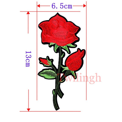 

1 pcs Brand Patches Flower Style Sticker Sequins Clothes Embroidered Patches For Clothing Bags Shoes DIY Motif Women Applique