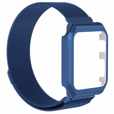 

Milanese Loop Strap Stainless Steel band For Apple Watch 42mm 38mm wristband Link Bracelet iwatch series 123 with metal case