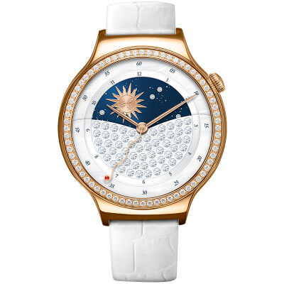 

HUAWEI WATCH Смарт-часы серии Xingyue (искусственный жемчуг Swarovski) Многодисковый музыкальный плеер WeChat для оплаты звонка Bluetooth розовое золото