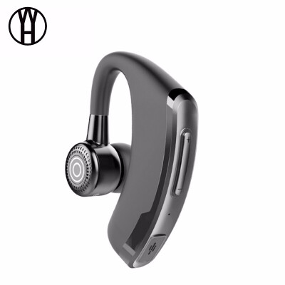 

WH P9 Single-ear business ear hanging stereo portable wireless Bluetooth headset sweat-proof earphone for xiaomi samsung phone