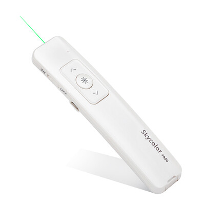 

Skycolor sky color T800 rechargeable page pen laser pen projection pen remote control pen electronic pen demonstrator PPT flip pen simple white red light