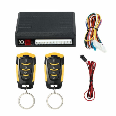 

Universal Car Door Lock Keyless Entry with Trunk Release Button Remote Central Locking Kit