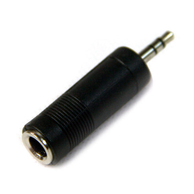 

Huayuan 35mm Stereo Plug Male to 635mm Female Stereo Jack Adapter