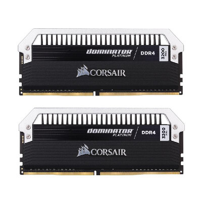 

Corsair Dominator Platinum Series 16GB 2 x 8GB DDR4 DRAM 3200MHz C16 PC4-25600 288-Pin Memory Kit CMD16GX4M2B3200C16