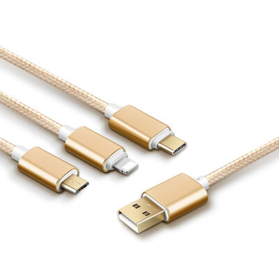 

12m Micro USB Type C 3 in 1 Phone Cable Fast Charging Data Cable Android Charger Cables Apple data transfer