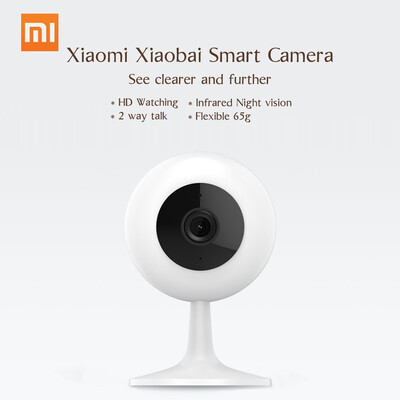 

Xiaomi Xiaobai Chuangmi Smart Camera Wireless WiFi IP Security Home Camera Monitor 720P HD 9m Night Vision