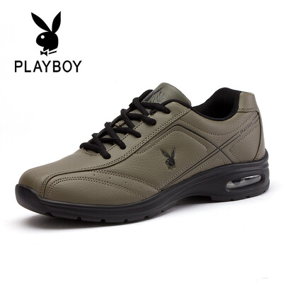 

PLAYBOY brand,Korean style,Athleisure,Height increasing,Air-cushion,Platform ,Men's shoes[Light,Breathable,Comfortable,Healthy,Durable