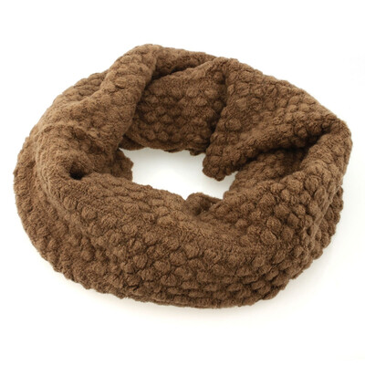 

Artificial Wool Knit Neckerchief Autumn&Winter Corn Scarf Khaki Warm Women's