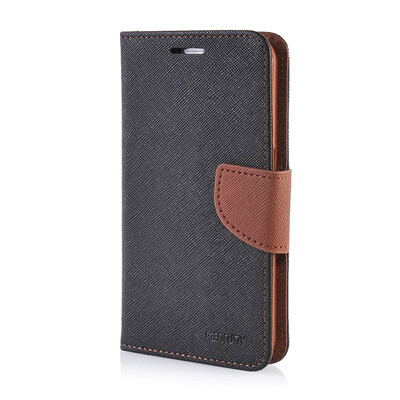 

MOONCASE Leather Side Flip Wallet Card Slot Pouch Stand ЧЕХОЛ ДЛЯ Samsung Galaxy S6 Black-brown