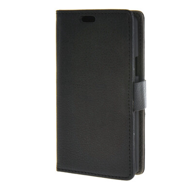 

MOONCASE Litch Skin Leather Card Slot Wallet Bracket Back чехол для LG Joy H220 Black