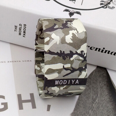 

Mo Fan Paper Watch Watch Paper Waterproof Black Technology Smart Watch New Creative Vibrato Watch Male Student Female Couple Tear Not Corrupt New Concept Paper Made Table Camouflage