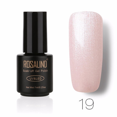 

ROSALIND Gel 1S 7ml DIY Blossom Gel Polish Professional Soak Off UV For Manicure Nail Art Semi Vernis Permanant Gel Lacquer
