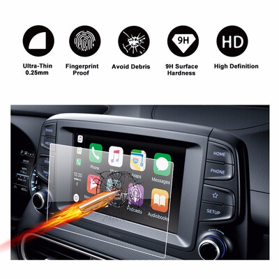 

Hyundai Kona low configuration 7inch 15291mm navigation screen protector