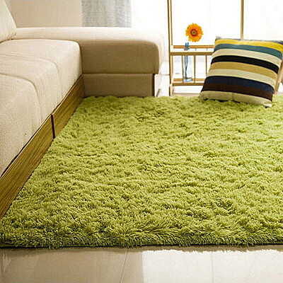 

NicerDicer Carpets for home living room Modern Fluffy Anti-Slip Shaggy Area Rug 80*120cm