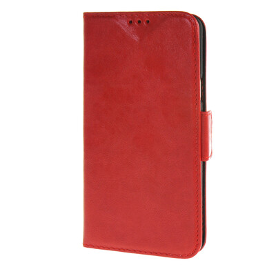 

MOONCASE Case for Samsung Galaxy A7 Case Wallet Card Slot with Kickstand Flip Leather Back Case Cover Red