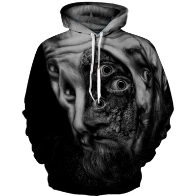 

Mens Hoodie 3D Printed Women Pullover Sweater