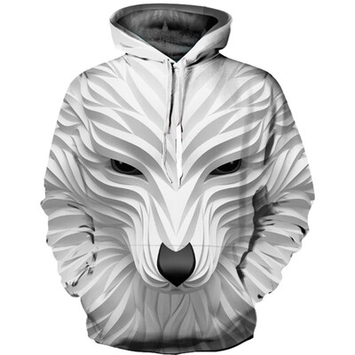 

Mens Hoodie 3D Printed Women Pullover Sweater