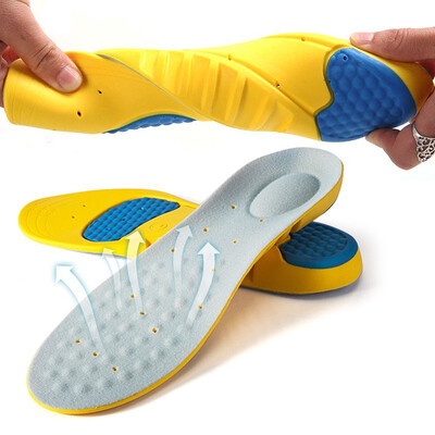 

Unisex Shoe Inserts Orthotic Sports Arch Support shoes Insoles Shock Absorption size 34-45