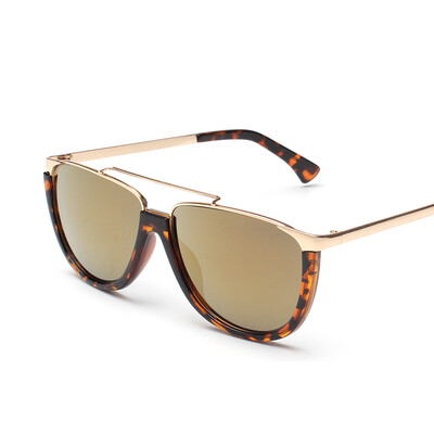 

FEIDU Fashion Cat Eye Sunglasses Women Brand Designer Half Frame Mirrored Sun Glass For Women Oculos De Sol Feminino