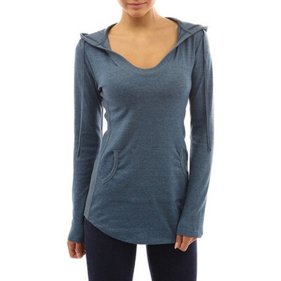 

CT&HF Women Casual Cotton T-Shirt Pullover Hoodie