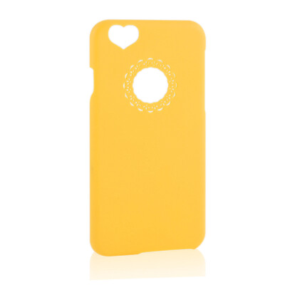 

NEW Ultra Slim Lovely Love Heart Phone Case Cover Skin For iPhone 6 YELLOW